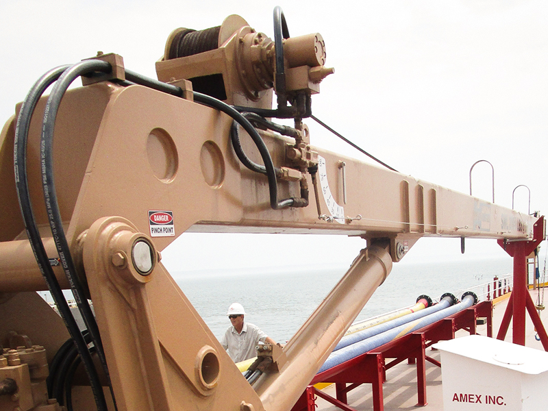 Shipboard Crane
