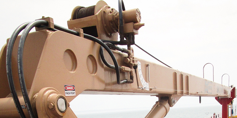 Shipboard Crane