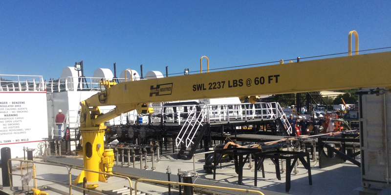 Shipboard Crane