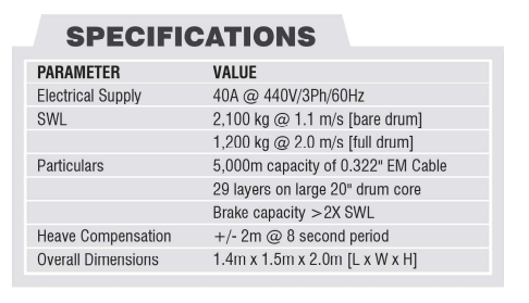 CTD LARS Specs - Hawboldt Industries CTD LARS Specs