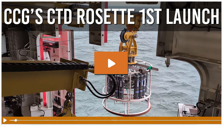 Canadian Coast Guard's Rosette Launch