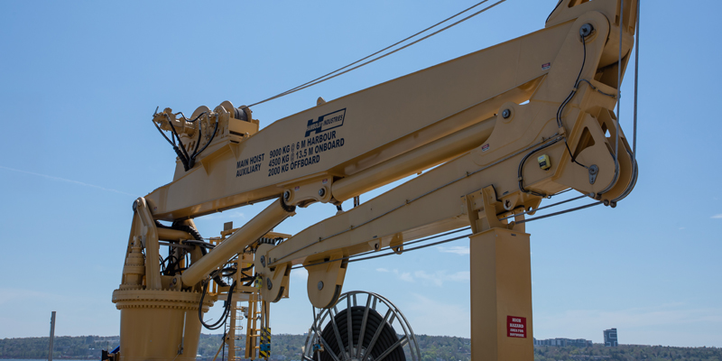 Shipboard Crane
