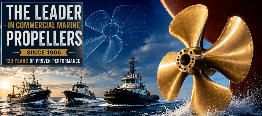 The Leader in Commercial Marine Propellers.